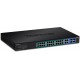 Trendnet TPE-5028WS Gestionado Gigabit Ethernet (10/100/1000) Energía sobre Ethernet (PoE) 1U Negro